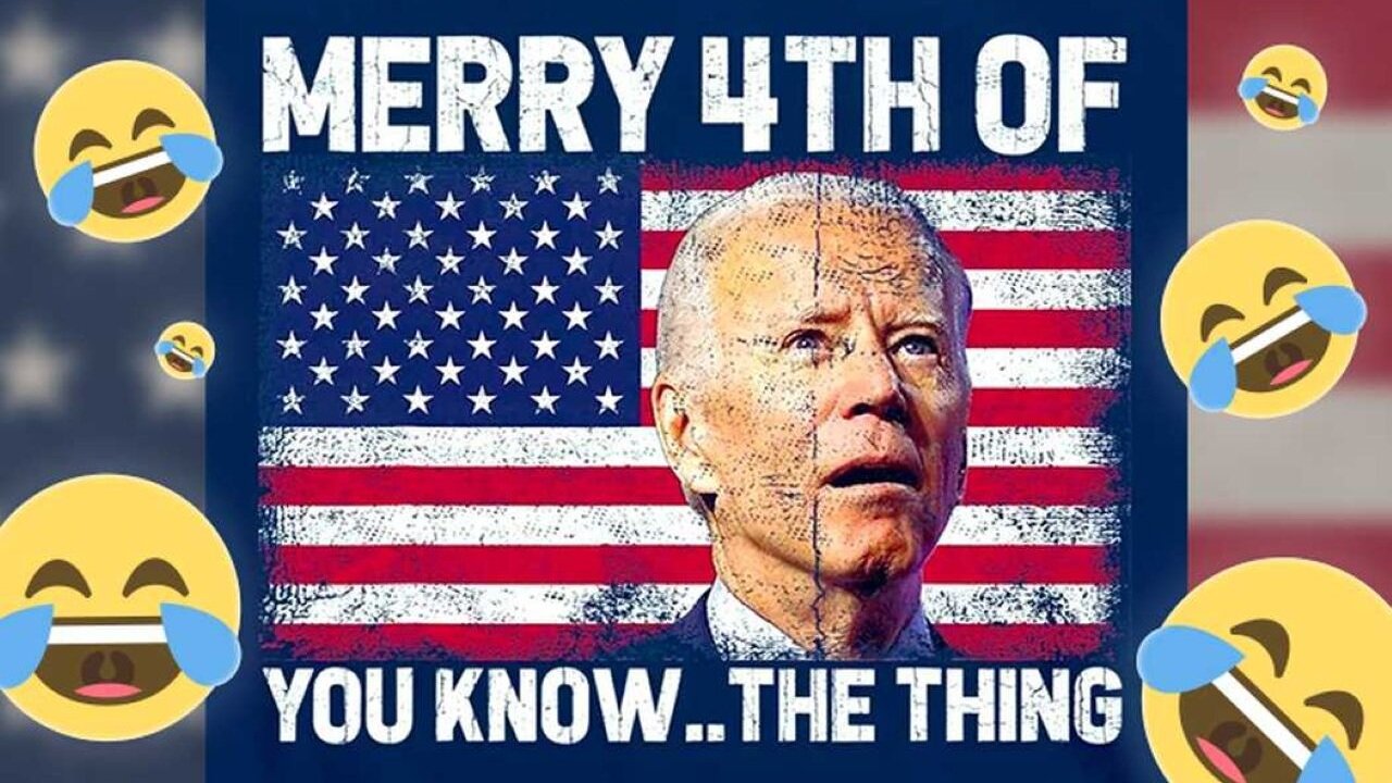 One Year Ago: Joe Biden Wished Us A Happy Independence Day With A Jolly Ho, Ho, Ho!