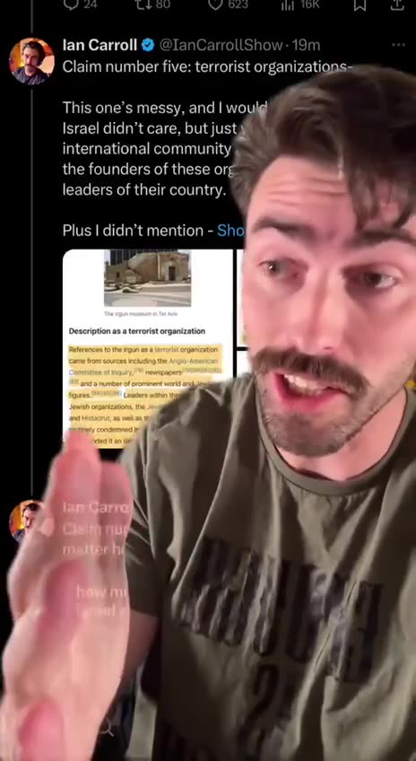 Ian Carroll-I just Israel-pilled Elon Musk