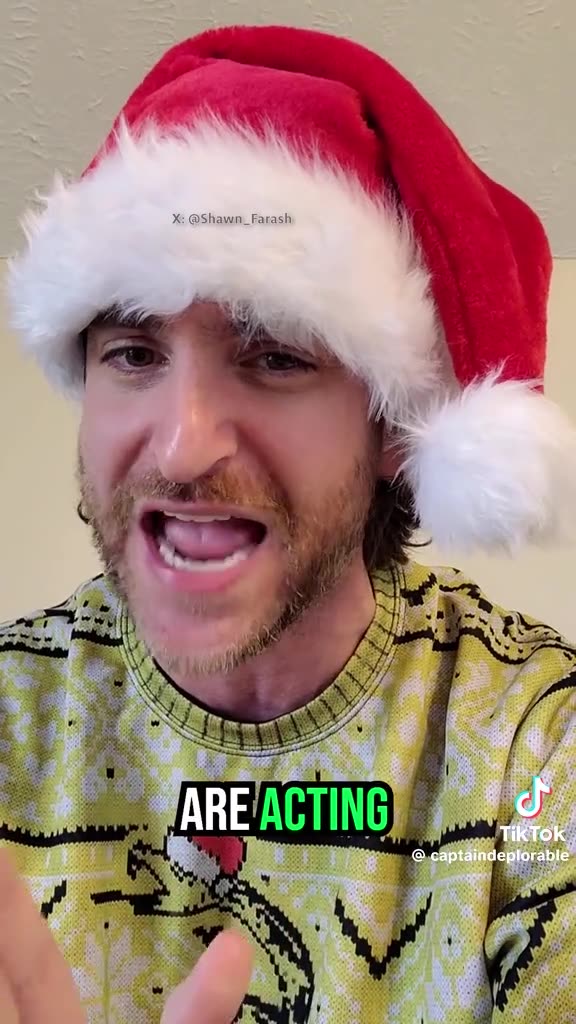 SHAWN FARASH🤣TRUMP SINGS TIS THE SEASON TO DEPORT EM