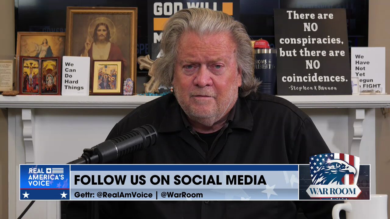 BANNON: “Oh, You Can’t Decouple From China, Steve; It’s Not Practical.” Neither Was Telling The British To Shove It In 1775, But Patriots Did It Anyway