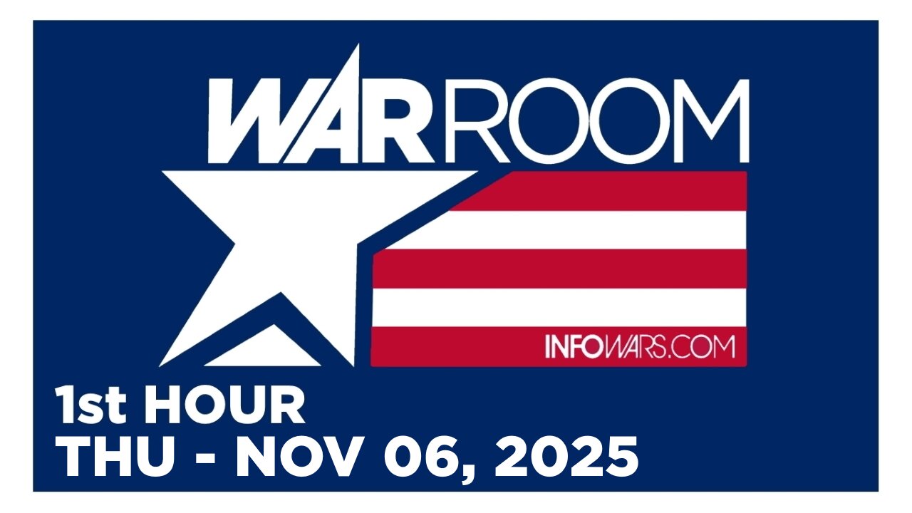 WAR ROOM [1 of 3] Thursday 11/6/25 • ECONOMY SHOWS SIGNS OF STRAIN AS GOV’T SHUTDOWN CONTINUES
