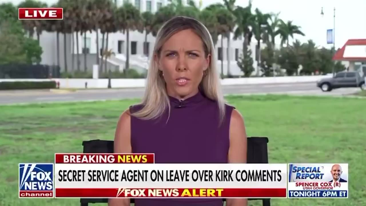 A member of the Secret Service has been fired for posting negative comments