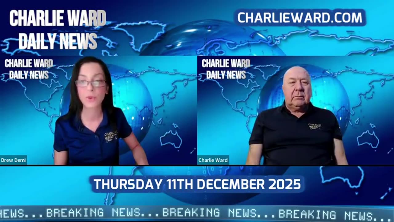 DAILY NEWS WITH CHARLIE WARD & DREW DEMI 11TH DECEMBER 2025