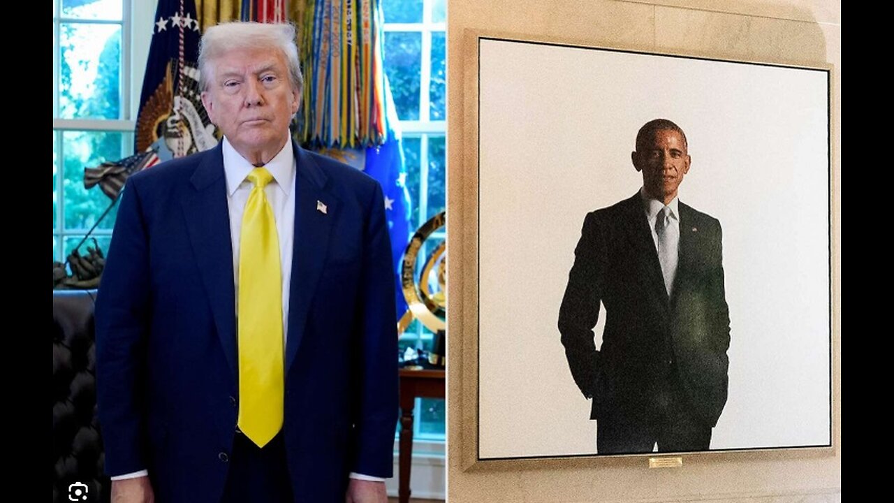 MAGA Just Loves Where Trump Moved Obama’s Official Portrait to