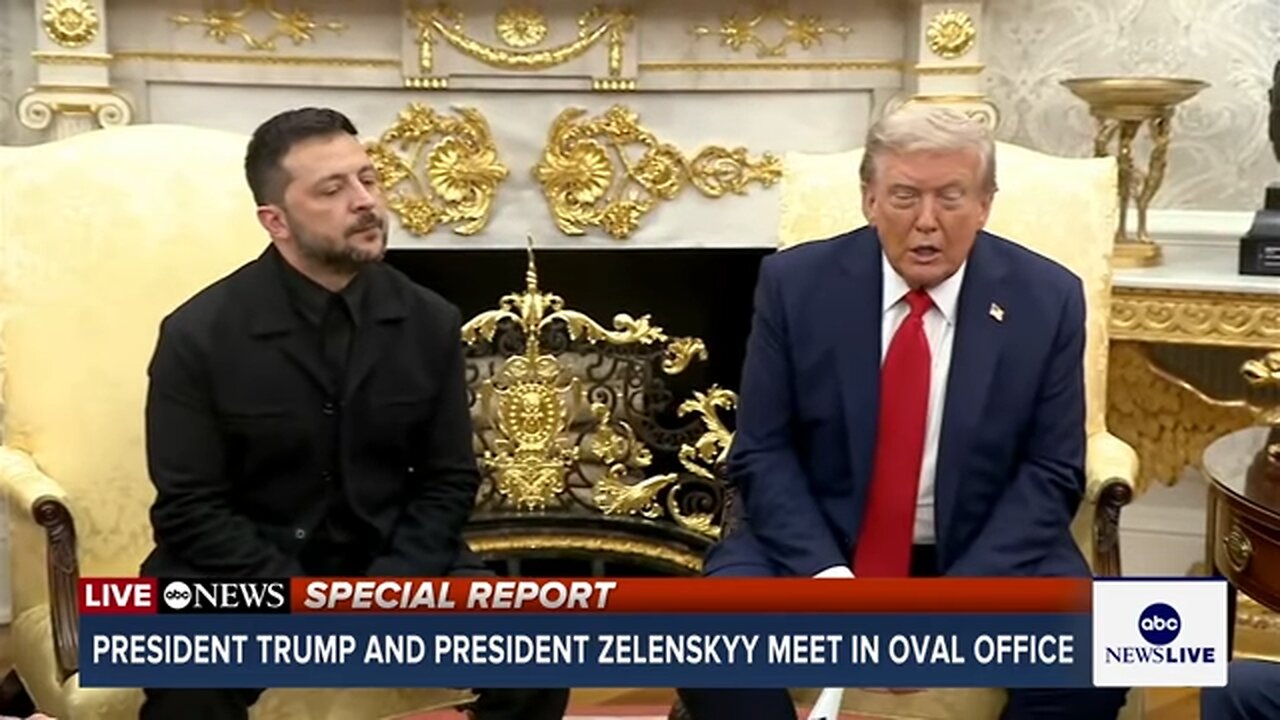 Zelenskyy thanks Trump, first lady during White House meeting