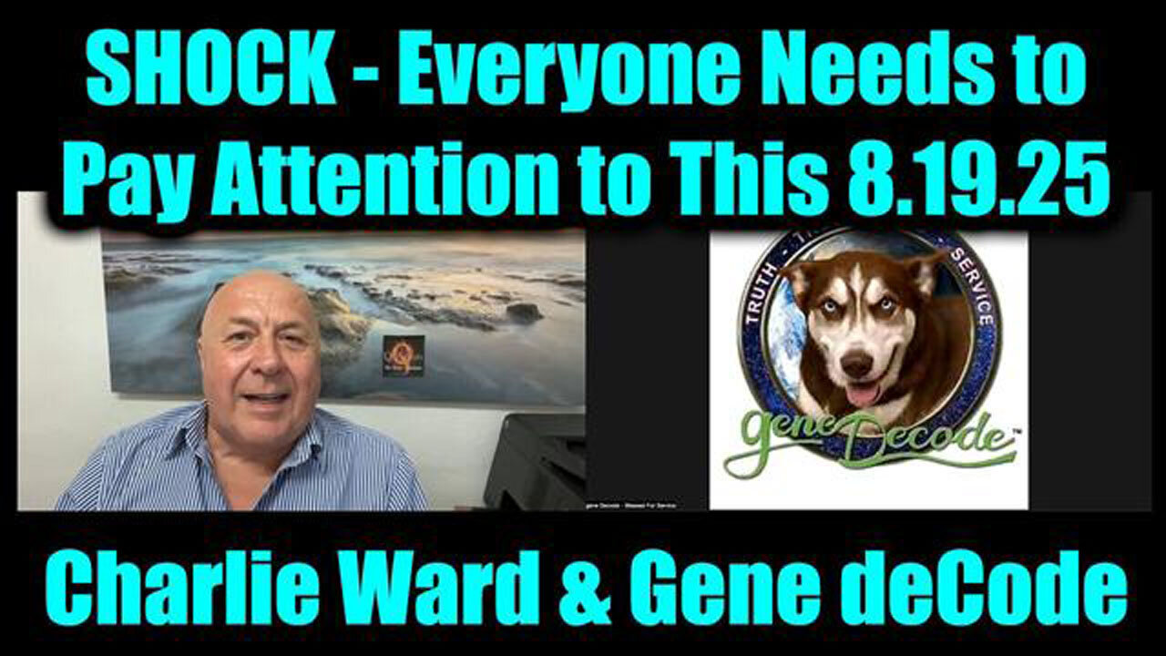 PAUL BROOKER & GENE DECODE SHOCK DISCOVERY 8.19.2025 – EVERYONE NEEDS TO PAY ATTENTION TO THIS