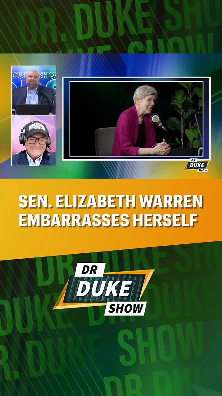 🎙️Elizabeth Warren Embarrasses Herself On Podcast