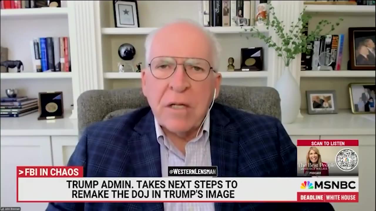 Traitor John Brennan, is worried that the CIA and FBI won’t be apolitical”