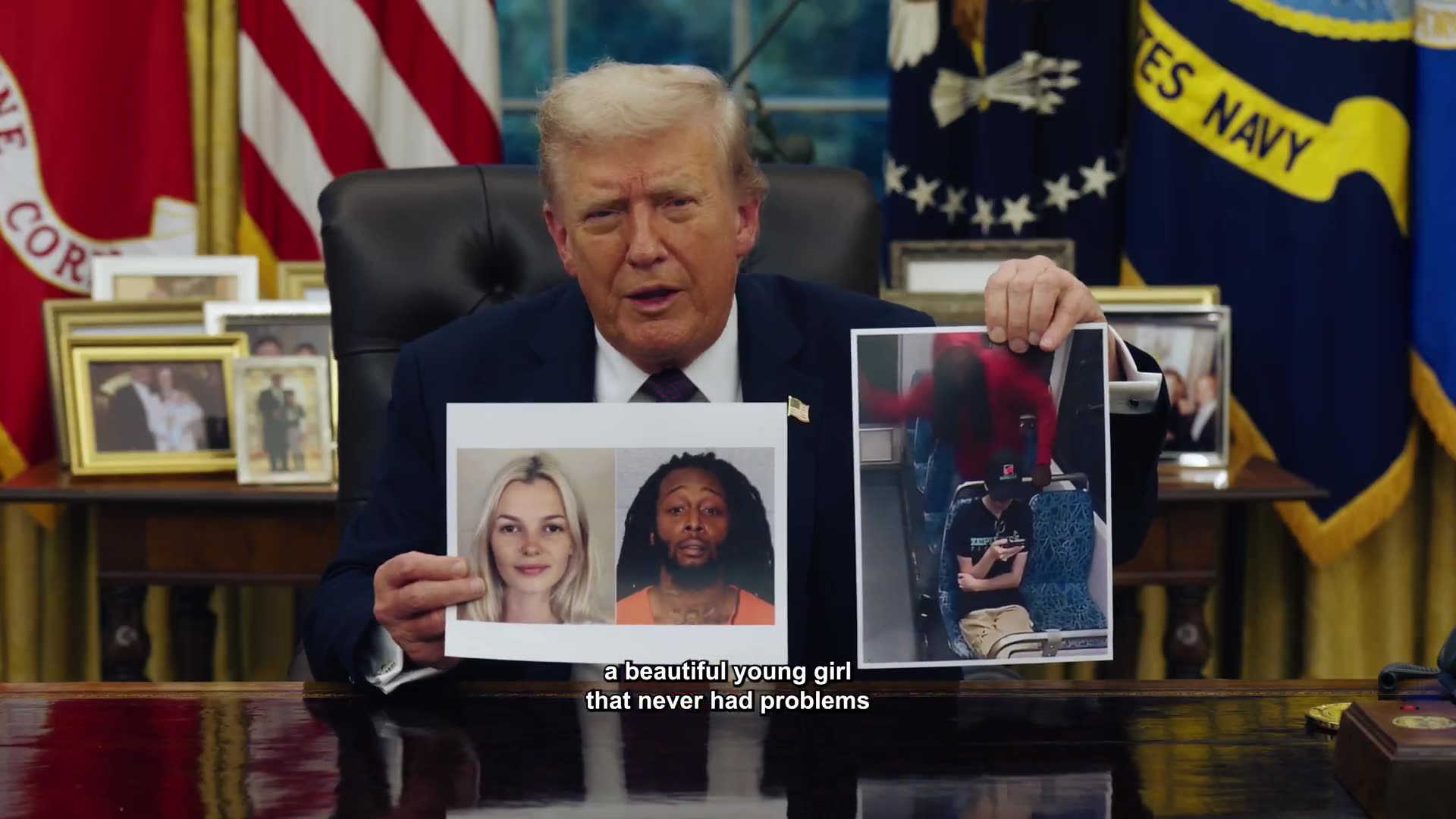 President Donald J. Trump: Its time to stop this madness.