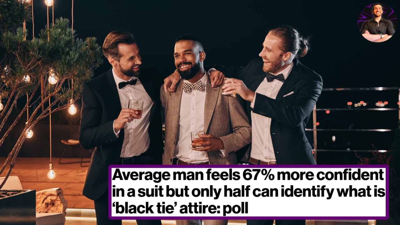 Average Men Feel 2/3rd Better When in a Nice, New Suit! Whats Your Excuse?