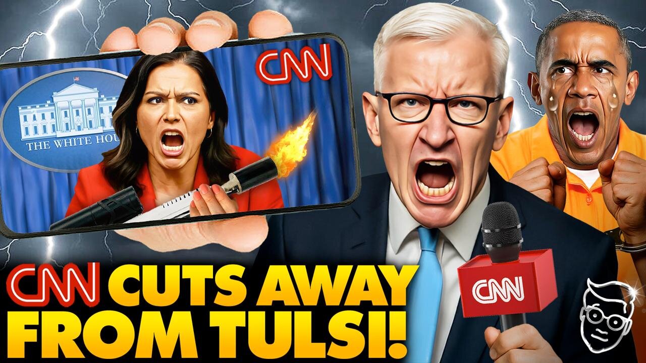 PANIC: CNN Cuts The FEED as Tulsi EXPOSES Obamas Dark Crimes, Clinton Sick Secrets from White House