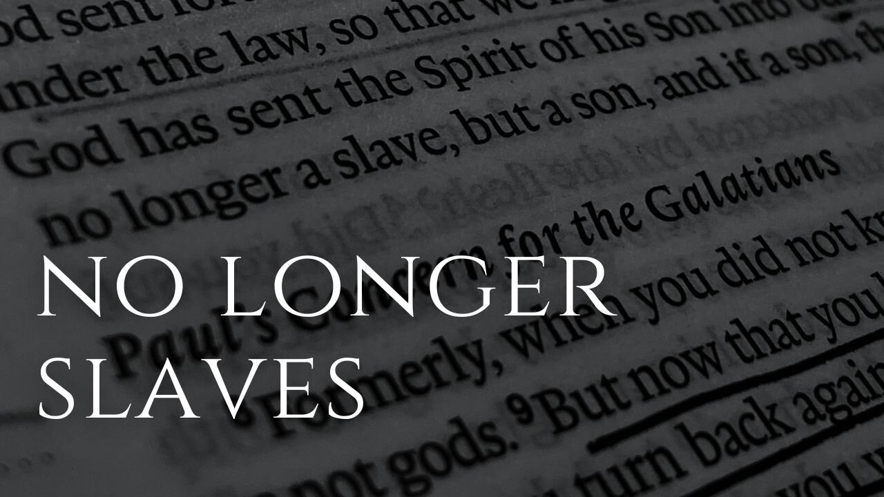 NO LONGER SLAVES / / Acoustic Cover by Derek Charles Johnson / / Lyric Video