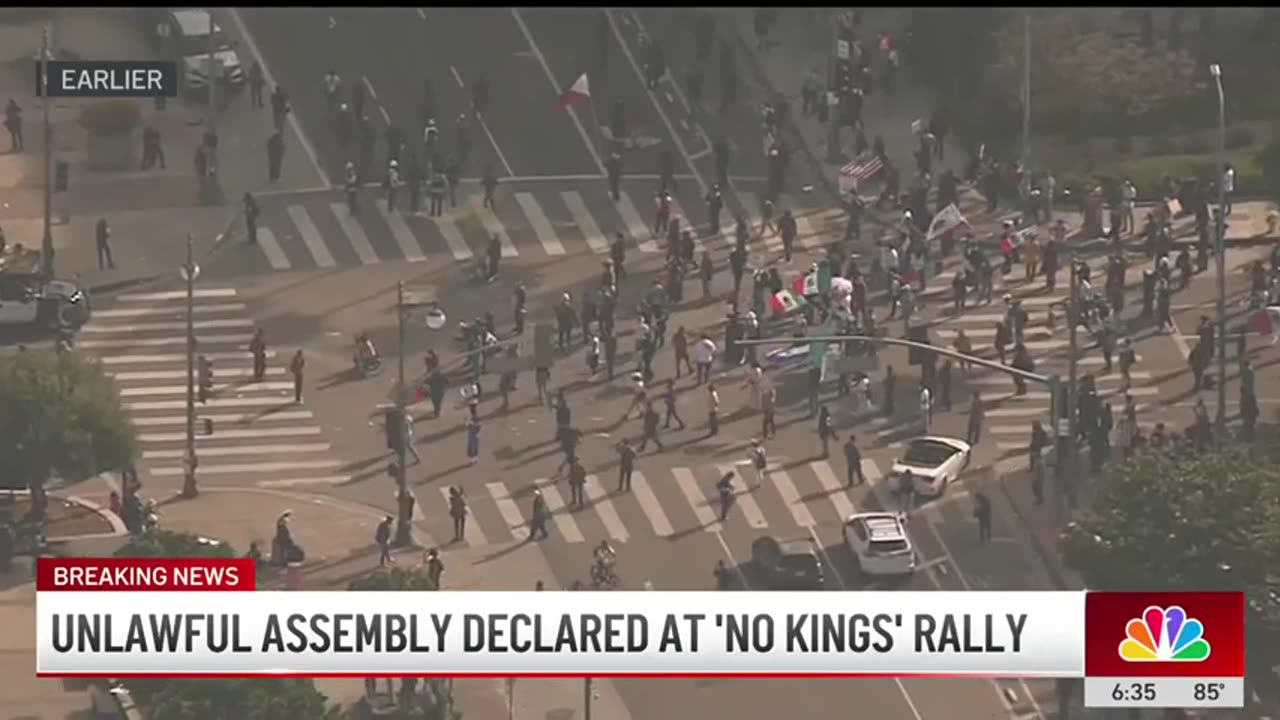 NBCLA-Groups of ‘agitators organize, plan to disrupt peaceful rallies, LAPD says