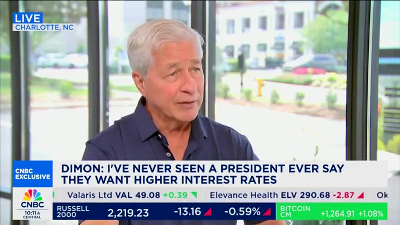 Jamie Dimon Says So Far, So Good When Asked About Trumps Tariffs