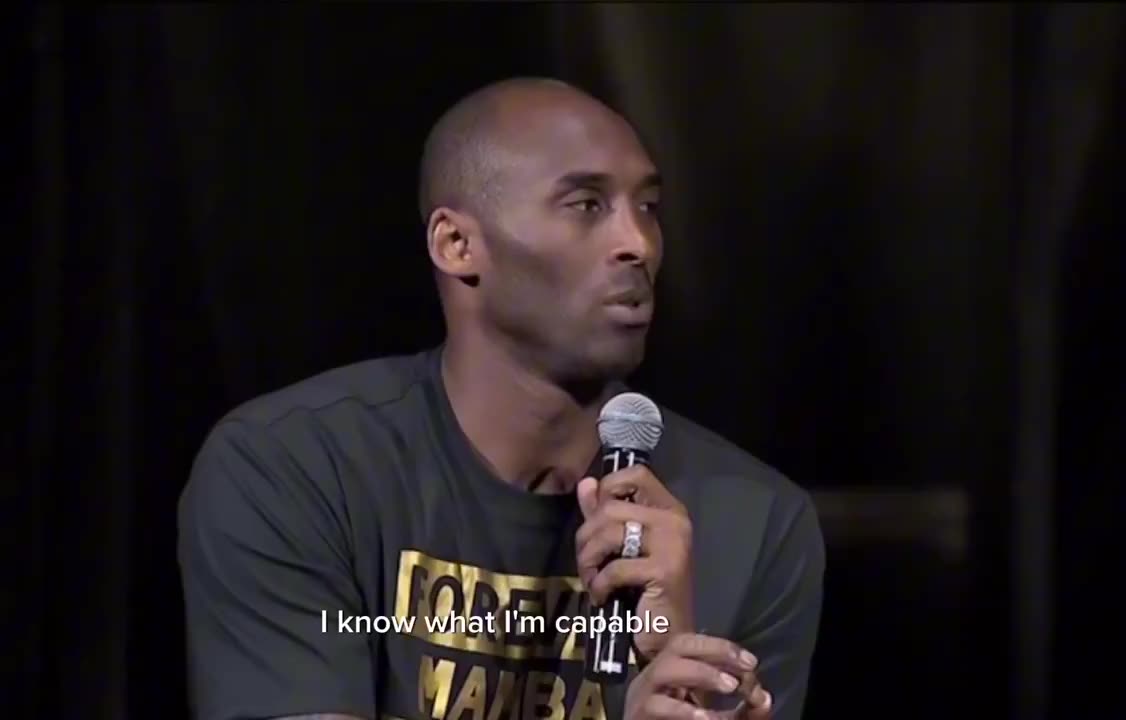 “Confidence comes from preparation.” — Kobe Bryant