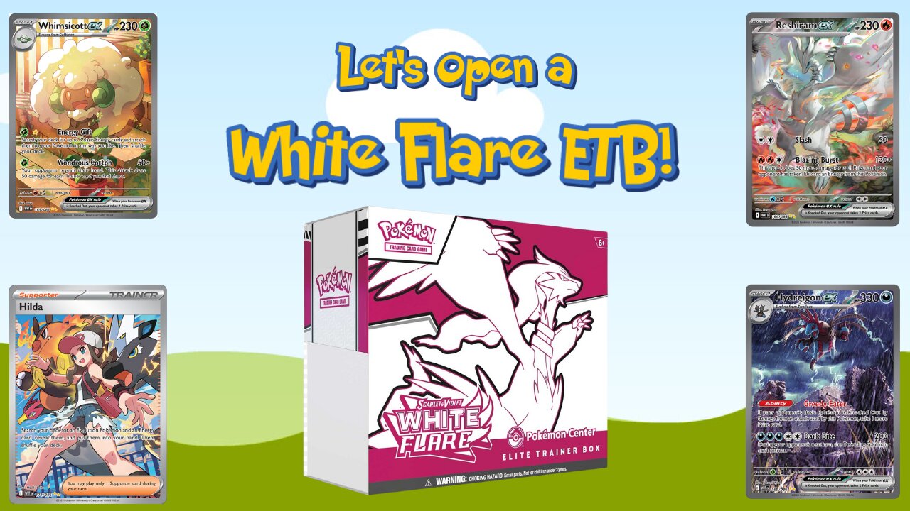 Lets Open a White Flare ETB!