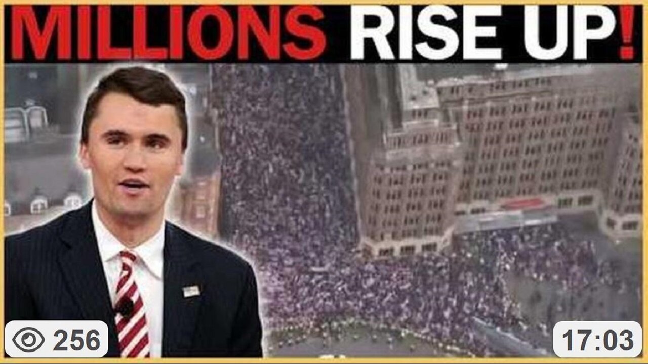 Londoners pay tribute to Charlie Kirk in beginning of their demonstration - Democrats TERRIFIED w/1-3 Million+ in London Mourning Charlie Kirk ~ by StateOfDaniel 9.14.25