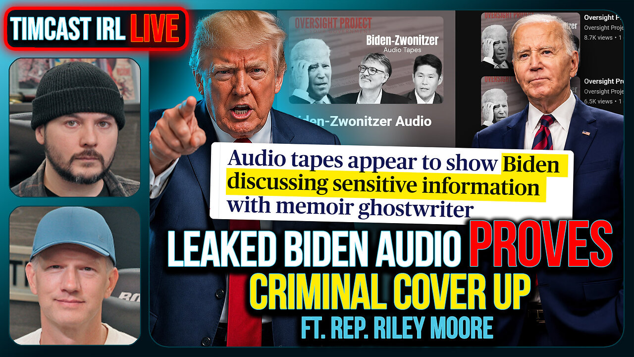 Biden Audio LEAK Proves Criminal COVER UP | Timcast IRL