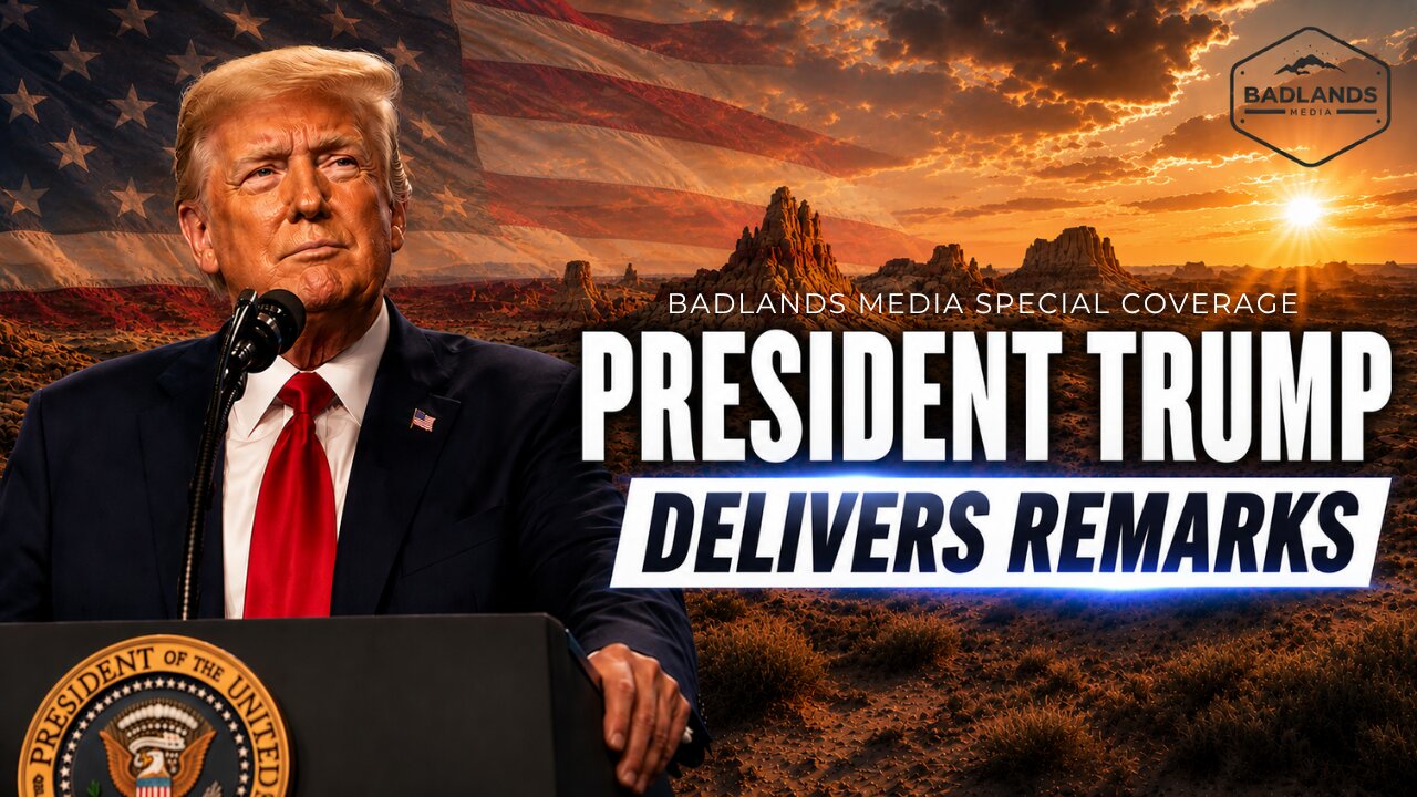 Badlands Media Special Coverage: President Trumps Remarks at the Nassau County Police Academy in New York