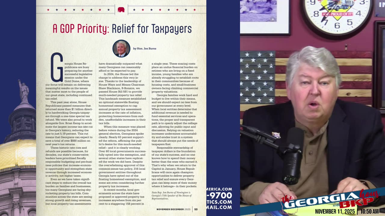 Georgias Tax Dodges, DOJ Deadlines, and a Texting Tyrant in the GOP Shadows