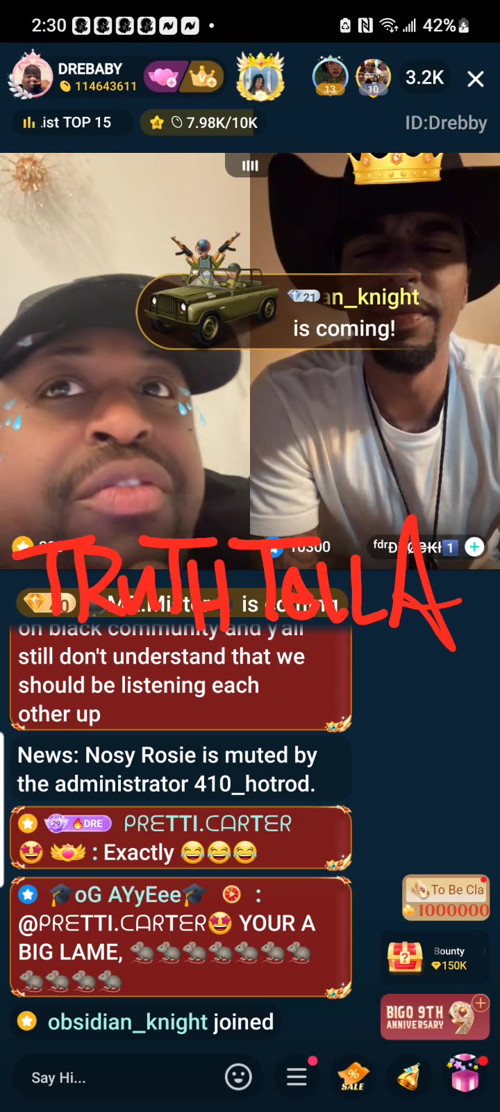 DREBABY & DROSKI GET INTO FIGHT OVER 21BADBITCH