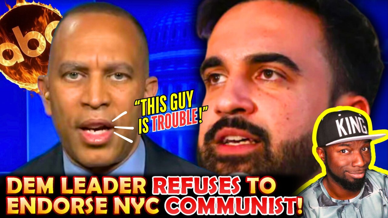 🚨Dem Leader REFUSES to Endorse NYC COMMUNIST Zohran Mamdani Amid GLOBALIZE THE INTIFADA Rhetoric!