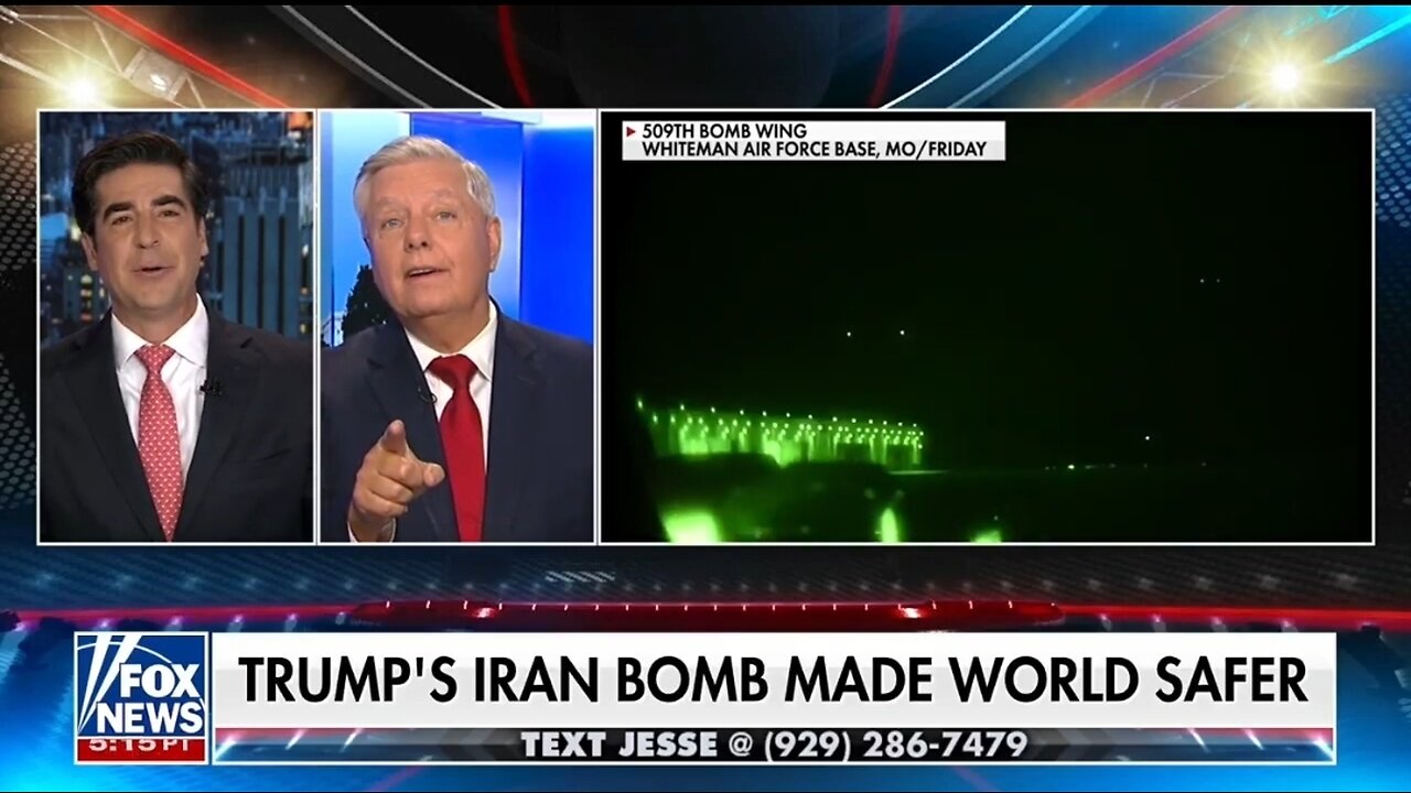 Sen Lindsey Graham: I Dont Want Regime Change, But I Want The Regime To Change
