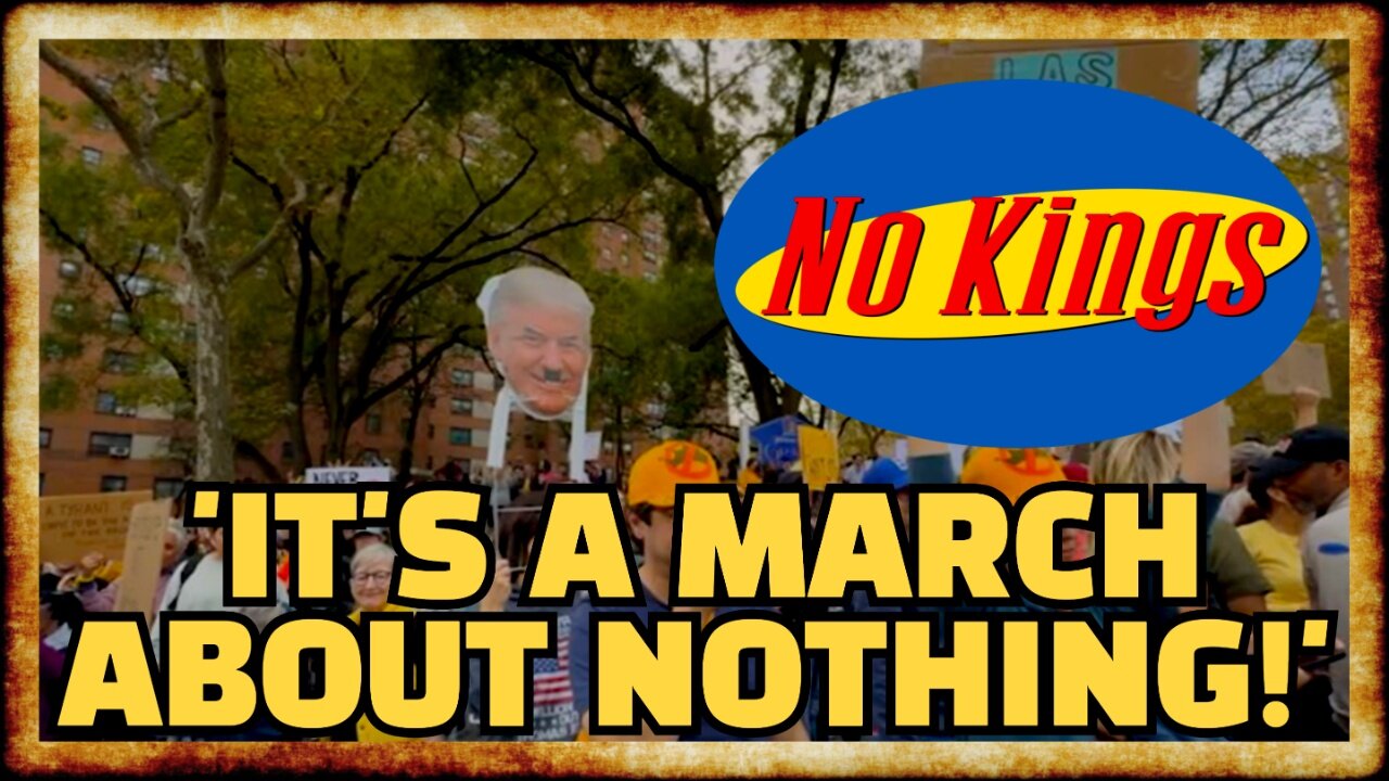 A March About Nothing! ON-THE-GROUND at NO KINGS Harlem Rally