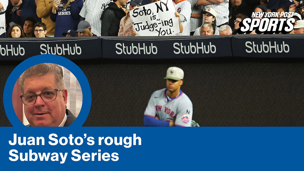 Mets Juan Soto ducks media after rough Subway Series showing