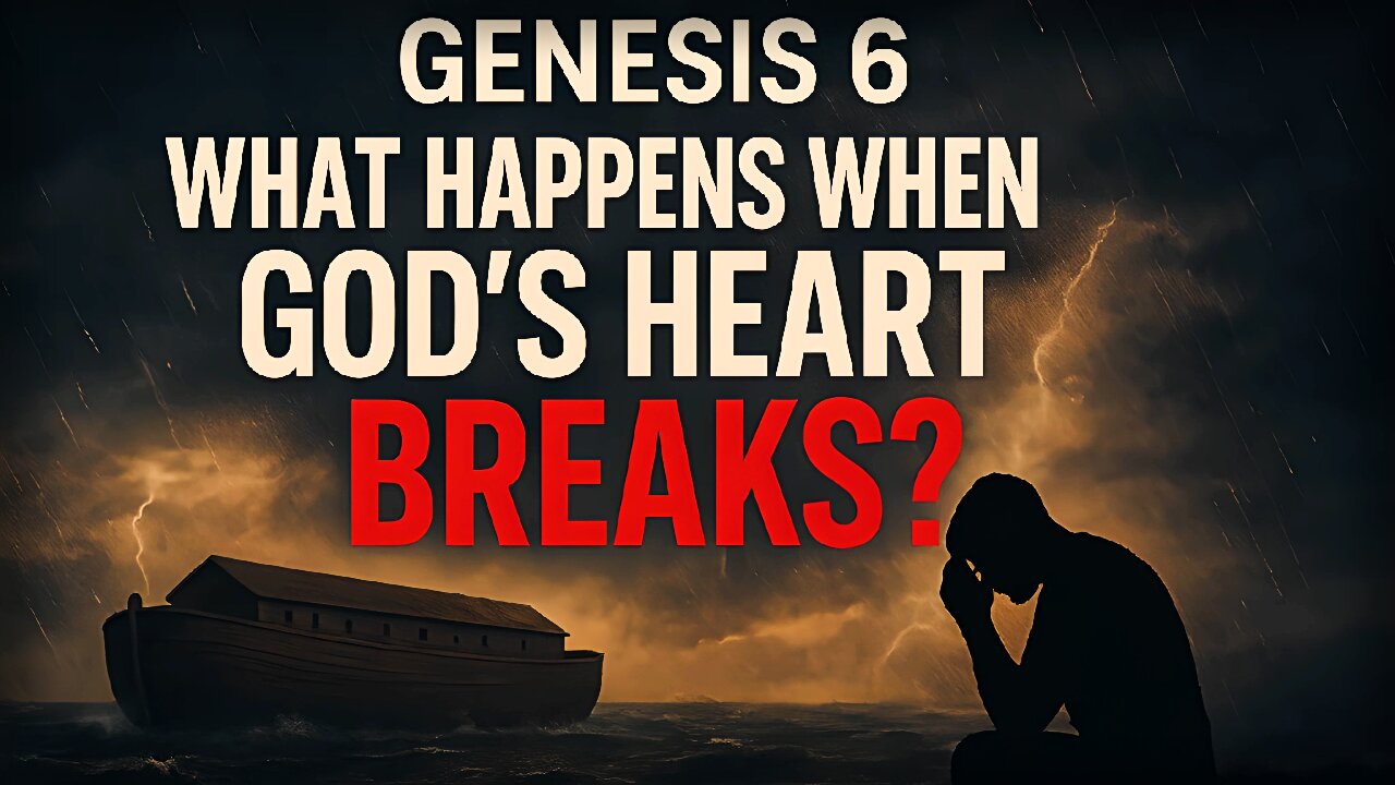Genesis 6 Bible Study: What Happens When Gods Heart BREAKS?