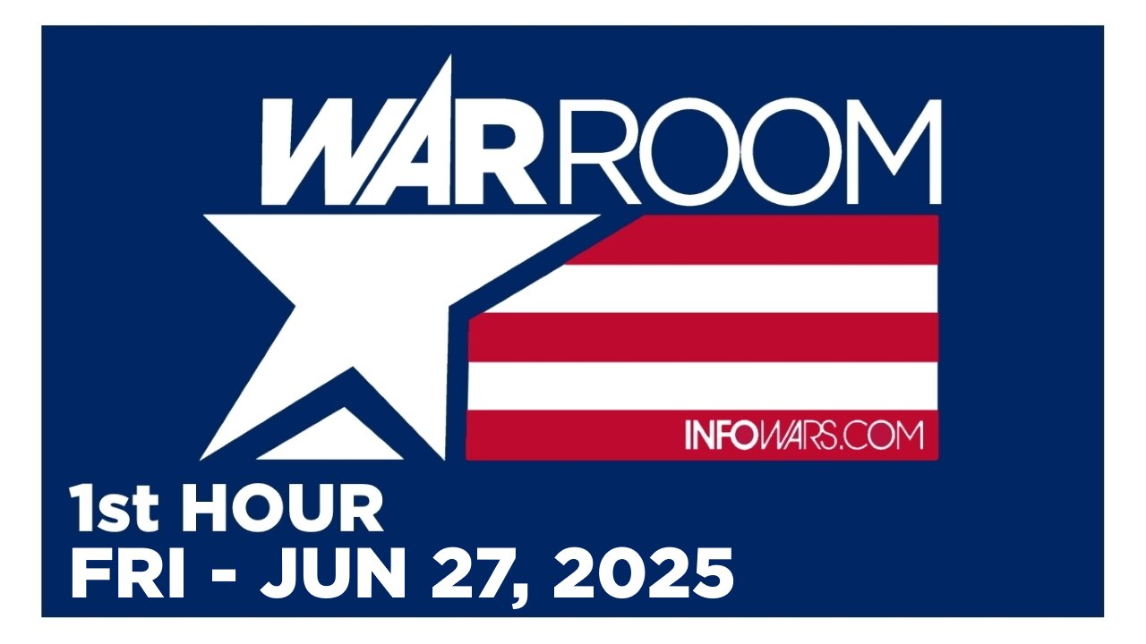 WAR ROOM [1 of 3] Friday 6/27/25 • TRUMP FROM THE OVAL | DAVID AGUEDA WINNER OF FORD RAPTOR