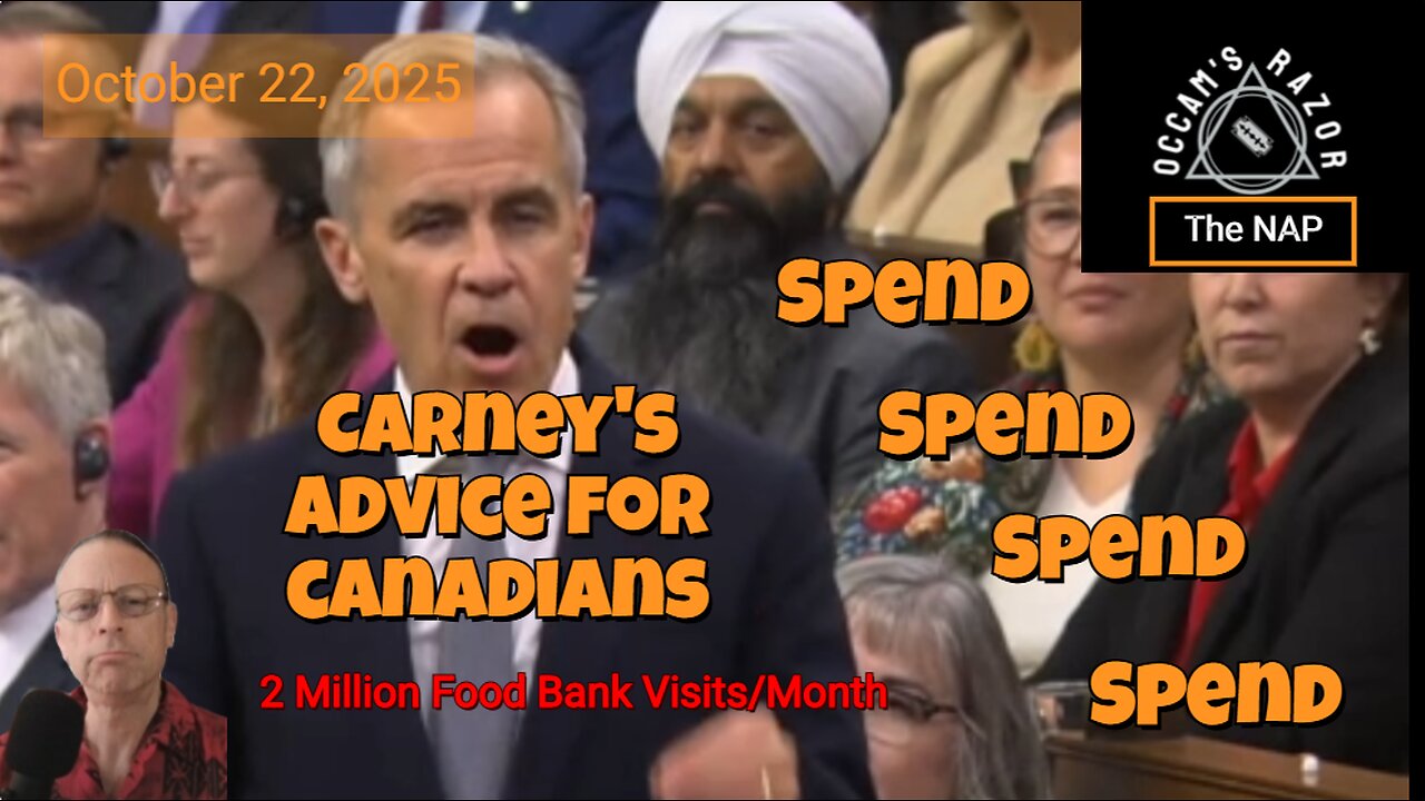 Mark Carneys Advice For Foodbank Line-ups - October 22, 2025
