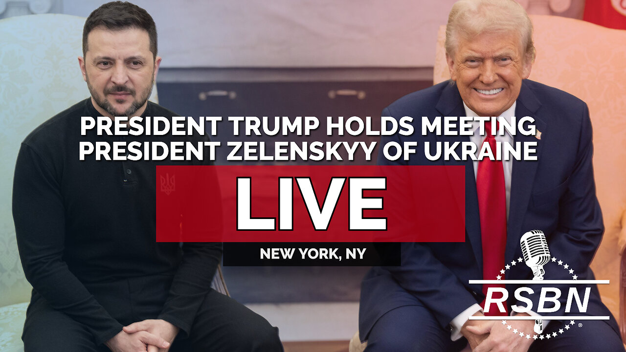 LIVE: President Trump Holds a Meeting with President Zelenskyy of Ukraine - 09/22/26 thumbnail
