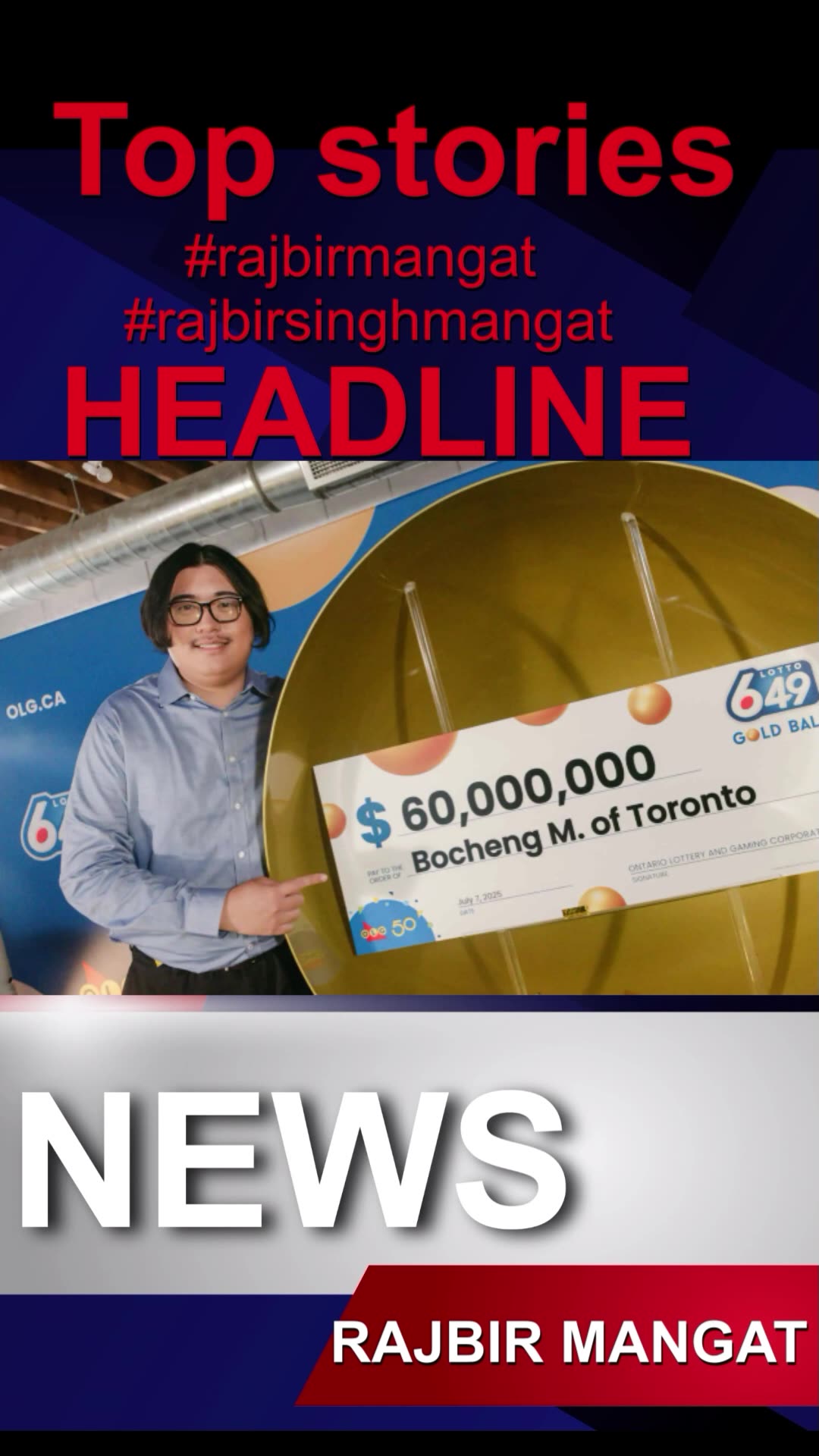 Man misses email about $60 million lottery win in Canada