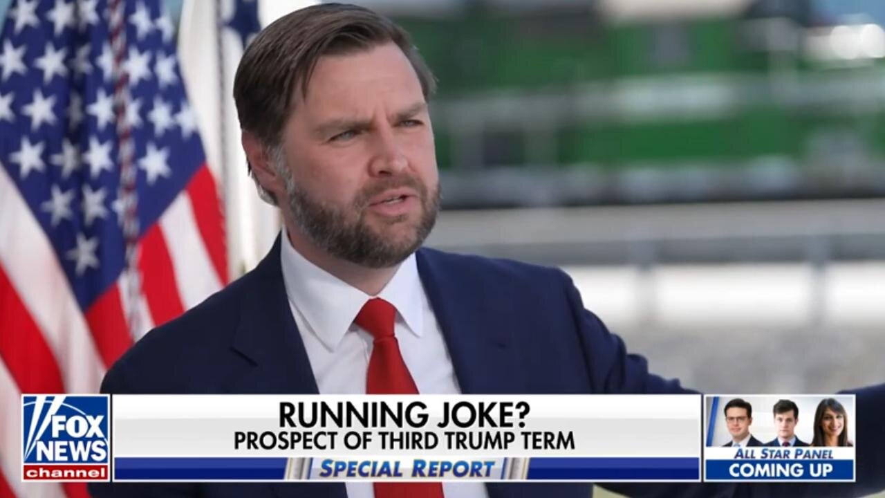 JD Vance Reveals Why AOC Brings Him Nightmares ~ Interview by Brett Baier (5/3/25)