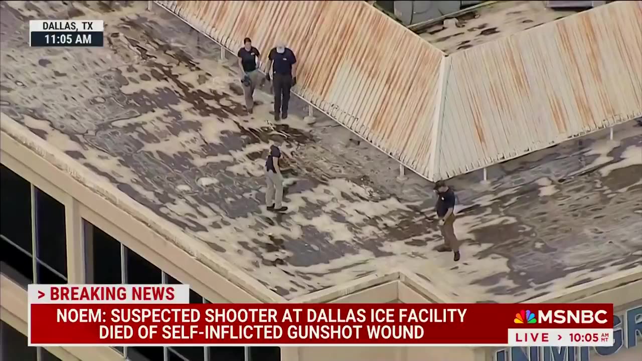 MSNBC suggests left-wing ICE attacker was just being funny when he wrote anti-ICE on bullets 🤡