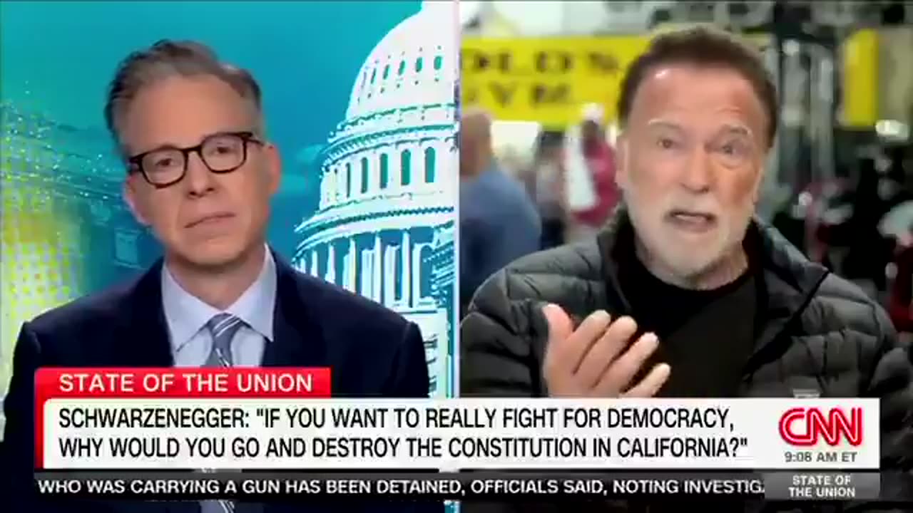 Schwarzenegger In New Mexico 45% of the people voted for Trump… zero is sent to the House