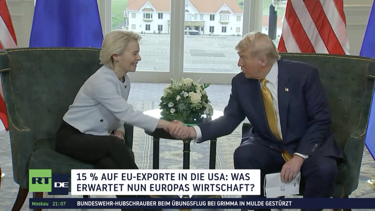 15 Prozent auf EU-Exporte in die USA: Was erwartet nun Europas Wirtschaft?