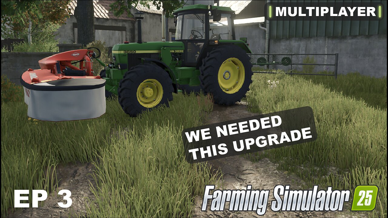 MULTIPLAYER | Tractor Upgrades, Wheat Planted & Grass Mowed! | FS25 - EP 3