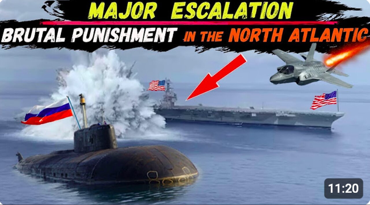 Huge SHOCK to the US: Russian YASEN-M Class Nuclear Submarine HARSHLY PUNISHES USS Gerald R. Ford