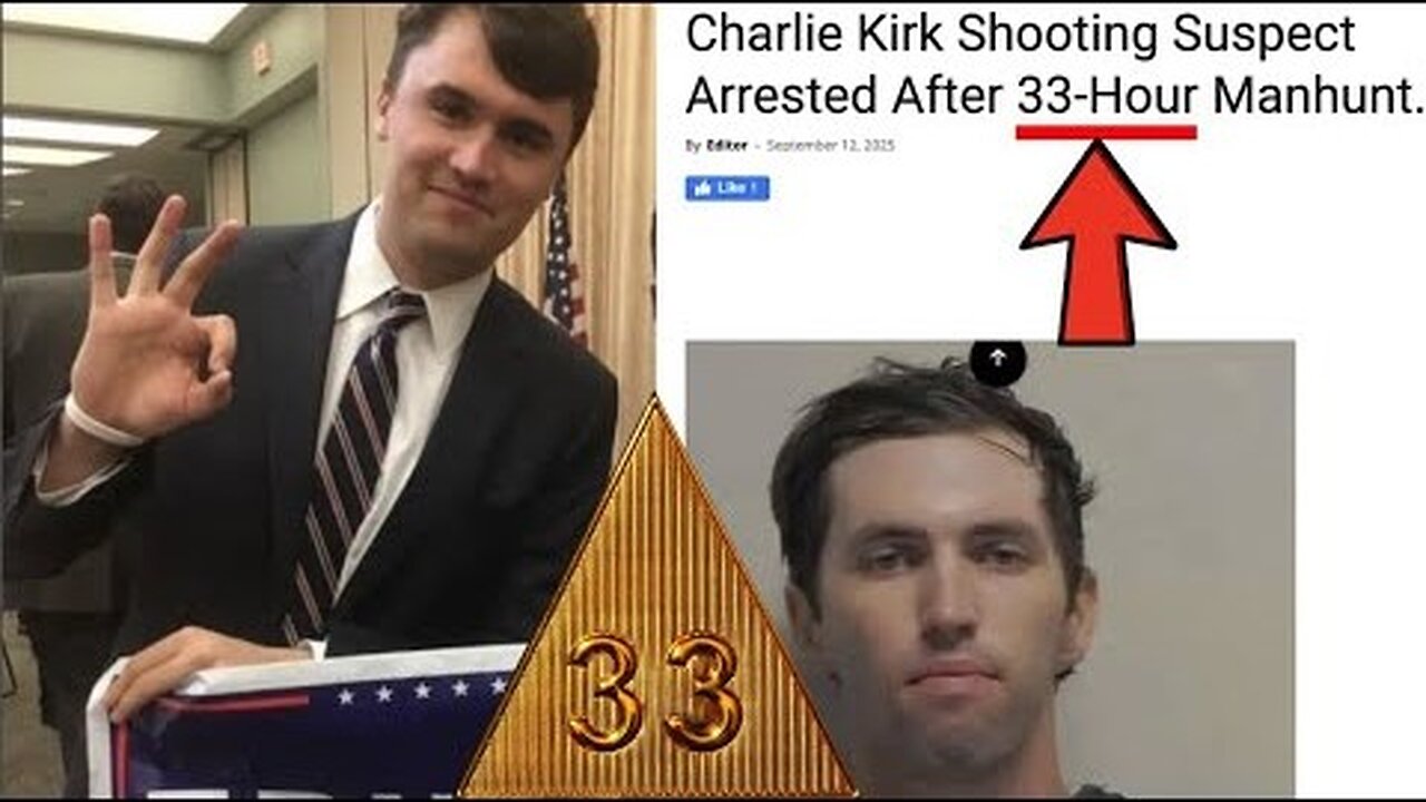 We Got Him Charlie Kirks Freemason Psyop Ends As killer Is Arrested After 33 Hour Hoax Hunt! ACallForAnUprising