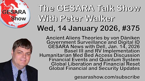 2026-01-14 GESARA Talk Show 375 - Wednesday