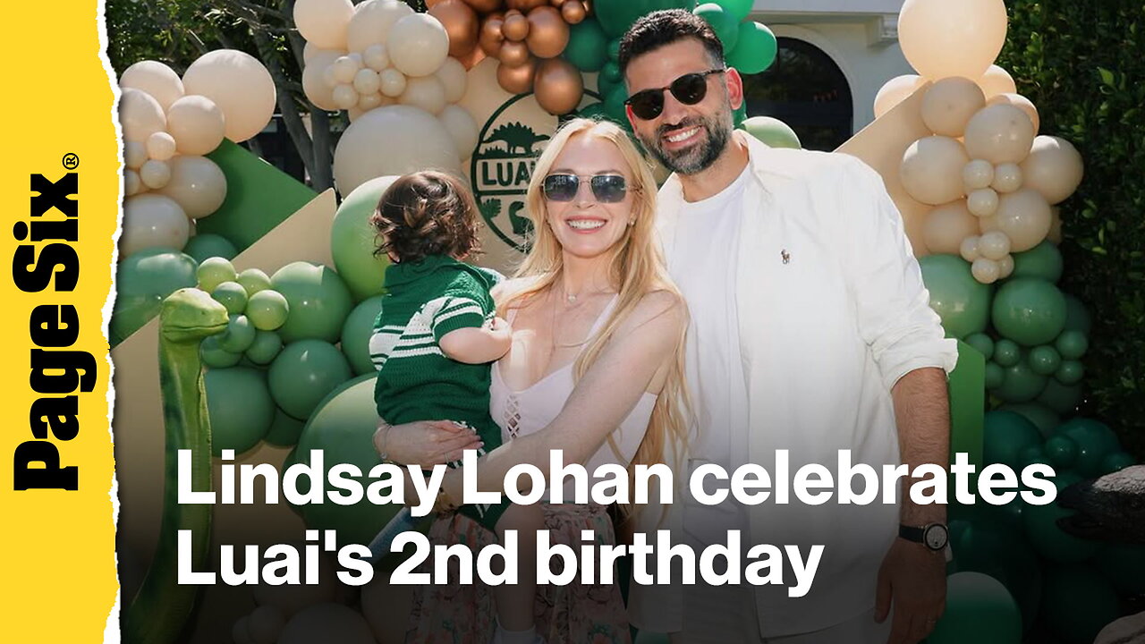 Lindsay Lohan shares rare photos of son Luai to celebrate second birthday