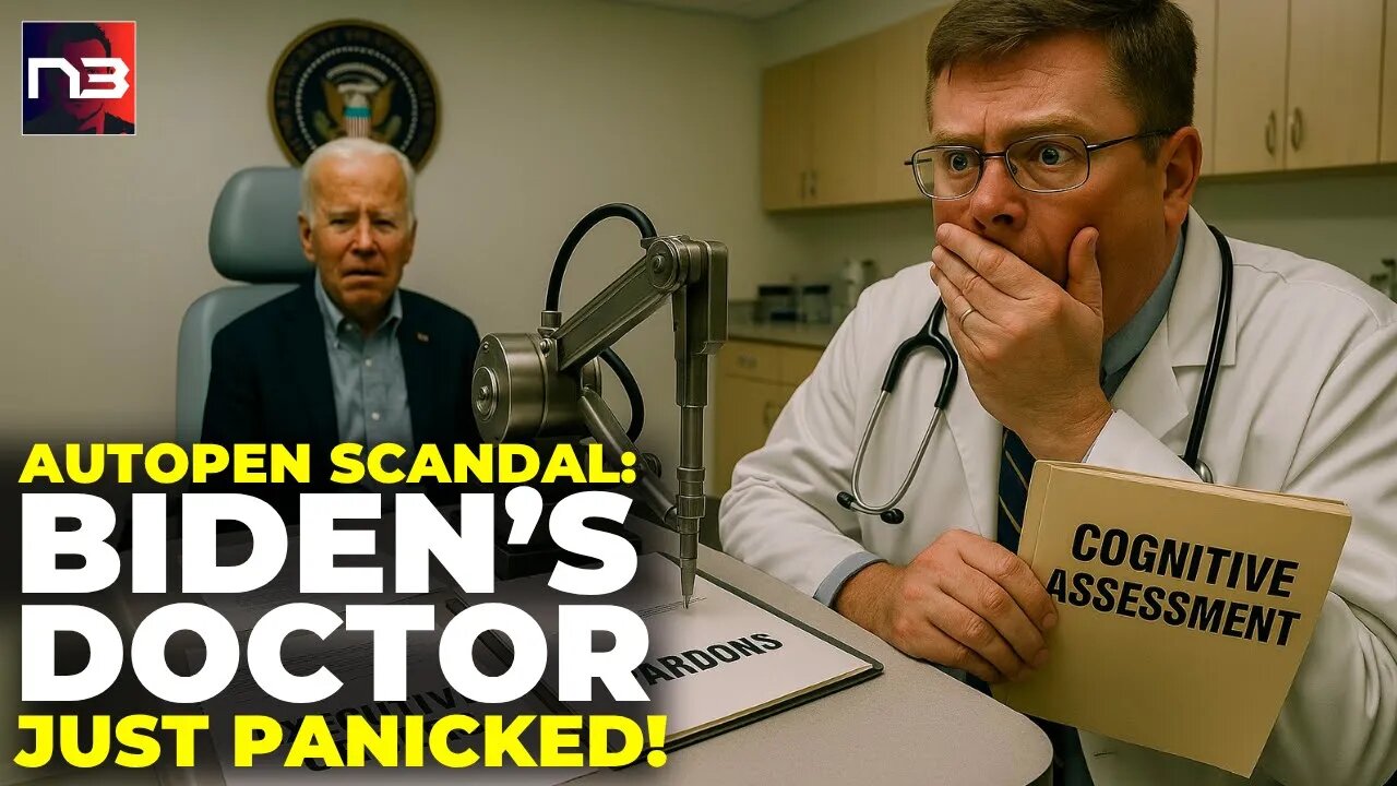 MUST SEE! Bidens Doctor JUST PANICKED When Asked About Autopen – His Fear Reveals EVERYTHING!