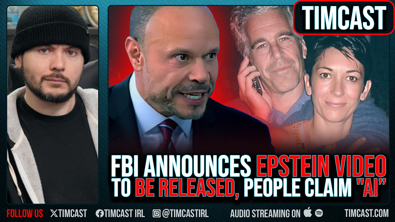 EPSTEIN VIDEO To Be RELEASED By FBI, People Claim Bongino IS LYING, Will Post AI Deepfake