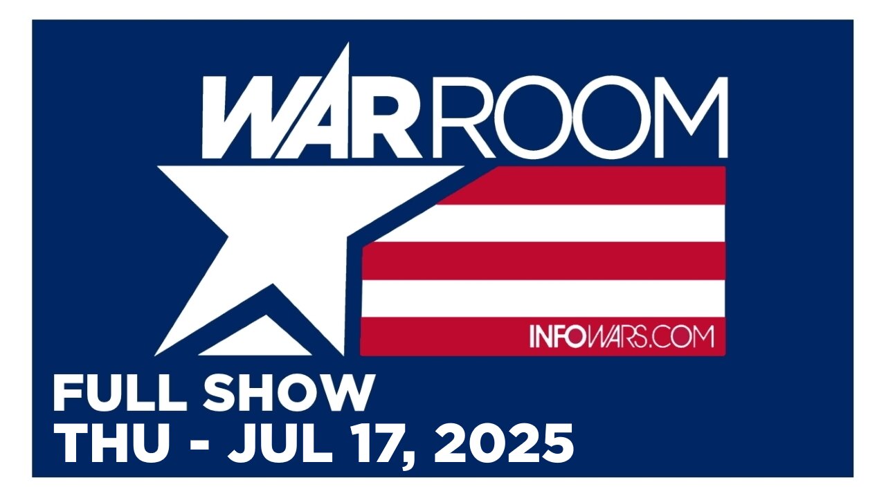 WAR ROOM [FULL] Thursday 7/17/25 • Breaking! White House Says No Special Counsel for Epstein Case