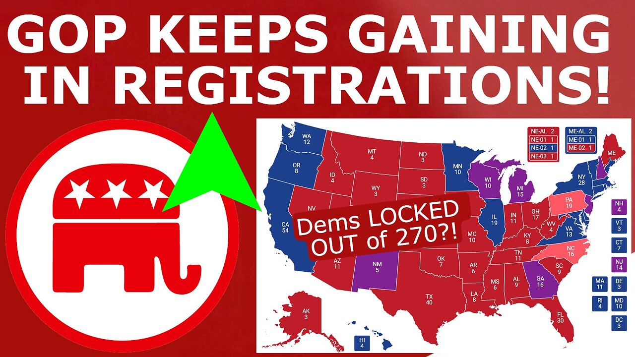 Dems Keep LOSING Voters to Trumps GOP in KEY States!