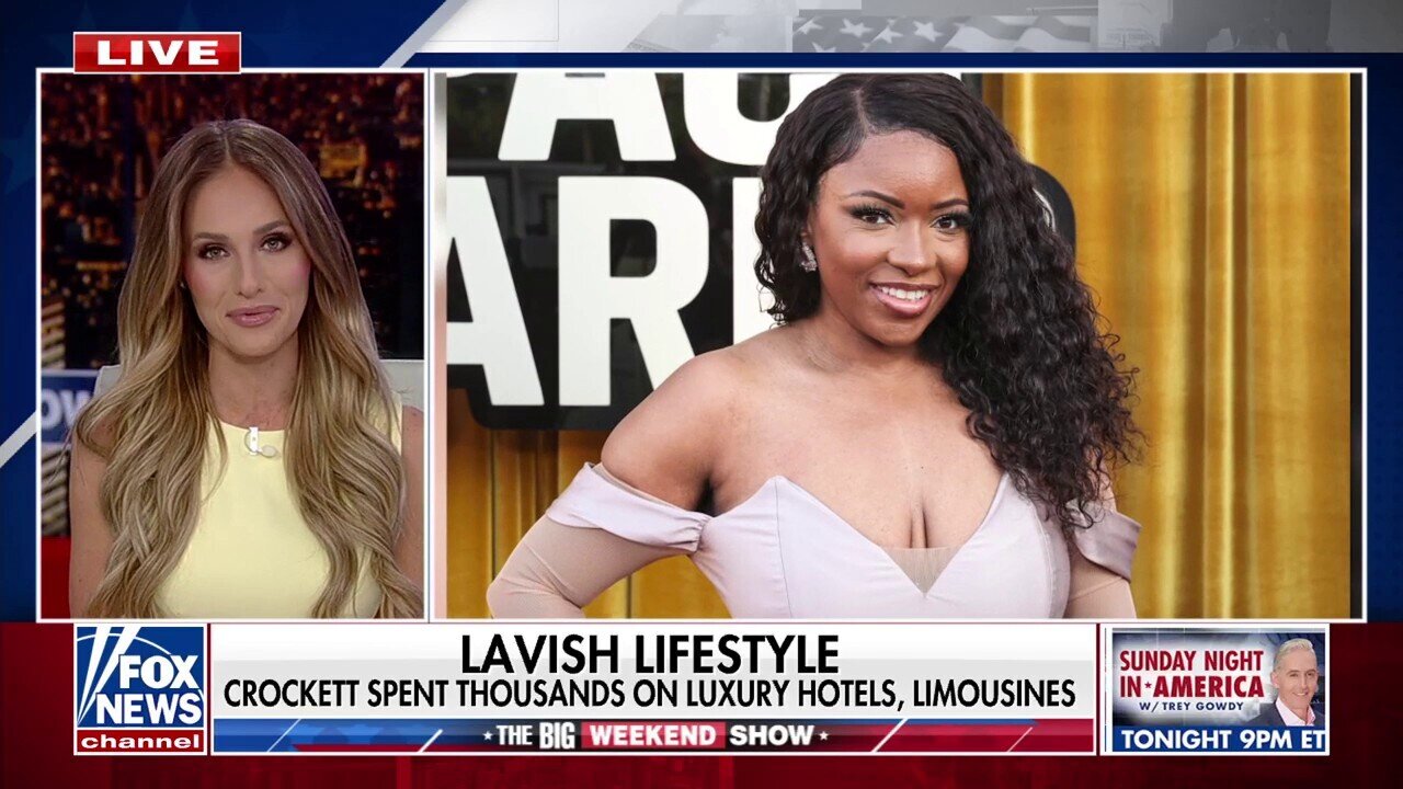 Rep. Jasmine Crockett Spent Tens Of Thousands On Luxury Hotels, Top-Tier Limo Services