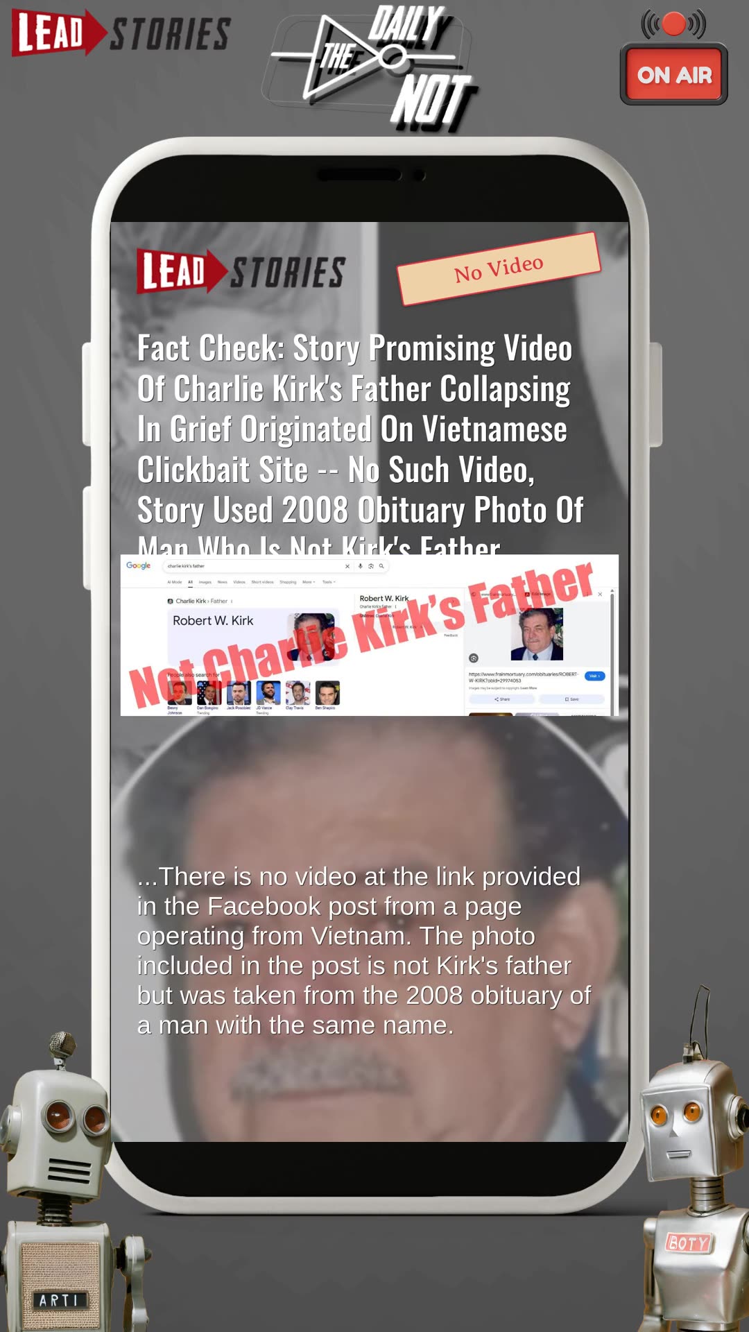 The Daily NOT - A show about what didnt happen today. Episode 529.