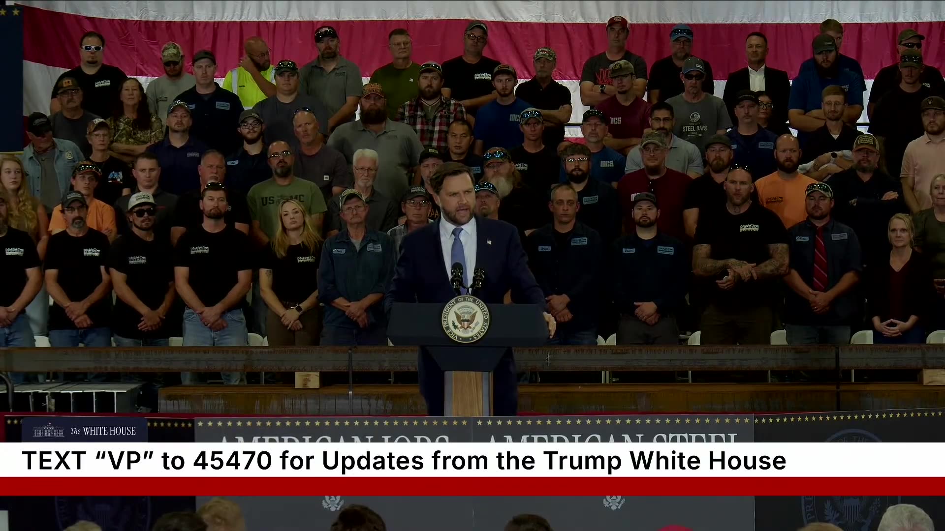 Vice President JD Vance Delivers Remarks at Mid-City Steel